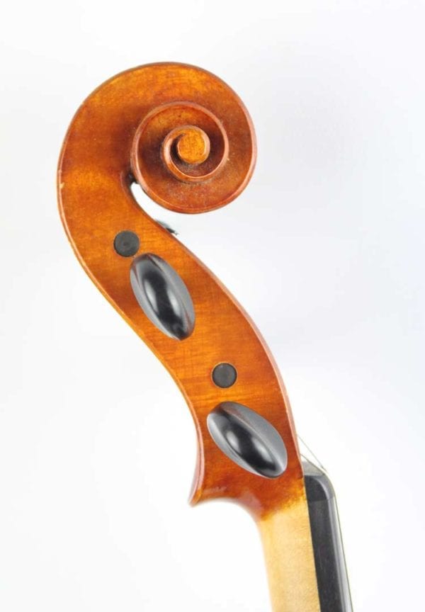 CS8/ 53a Handmade violin by William Terry McCool, Newark, circa 1975