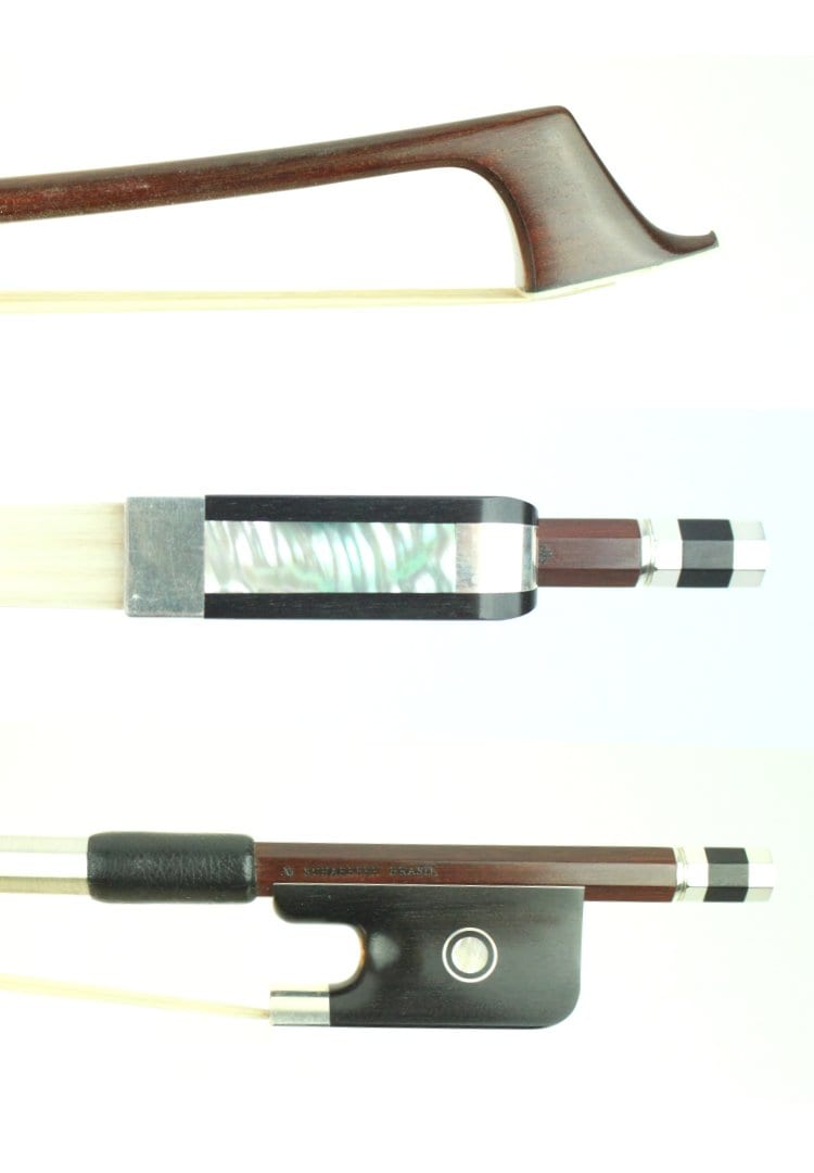 3821 NEW Brazilian viola Branded: Schaeffer'. (Bogen Schaeffer Brasil) | Moseley Violins