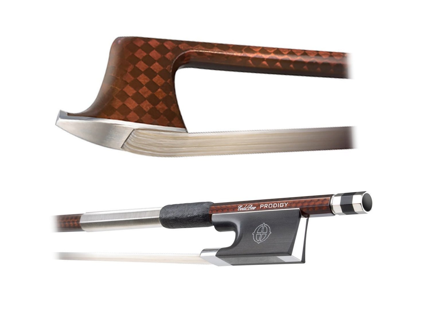 NEW SPA4 CODA Prodigy 4/4 carbonfibre violin bow Moseley Violins